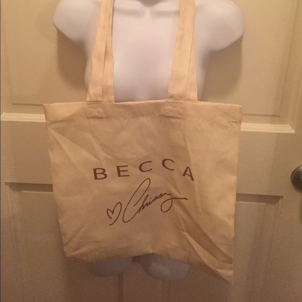 BECCA x Chrissy Tiegen tote bag